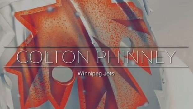 Colton Phinney Winnipeg Jets mask