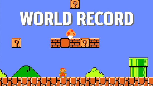 4:56.528) Super Mario Bros. any% speedrun *Former World Record* 