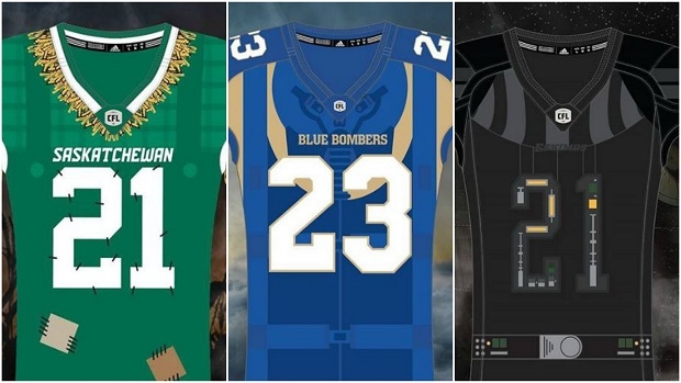 CFL team jerseys get the ultimate 
