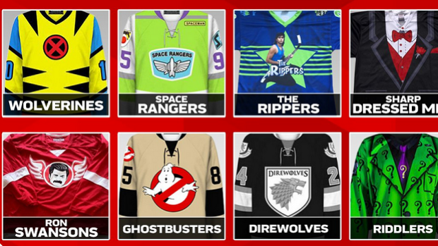Best beer league jerseys ever. : r/hockeyjerseys