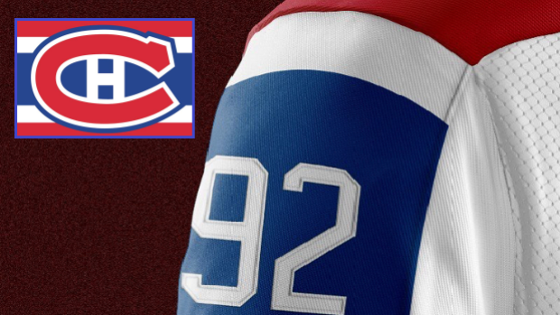 Dylan Nowak's jersey concept for the Montreal Canadiens