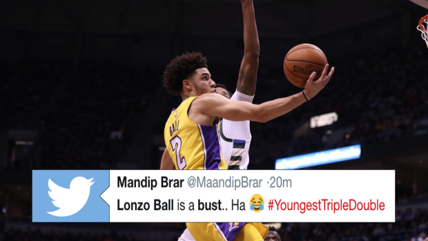 LA Lakers/Twitter