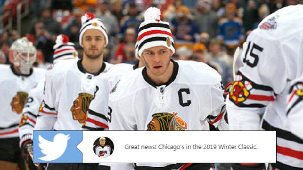 2019 NHL Winter Classic: Bruins, Blackhawks throwback jerseys - Sports  Illustrated