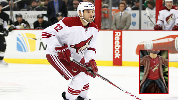 Paul Bissonnette during an away game in 2014.