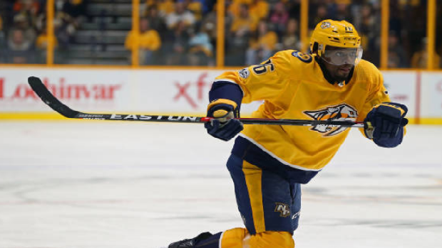 P.K. Subban during a home game one November 22, 2017.
