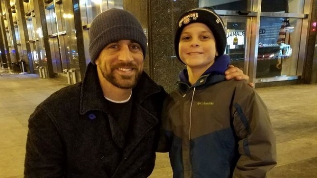 Aaron Rodgers and Peter