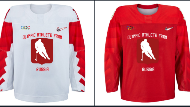 Proposed Neutral Russian jerseys