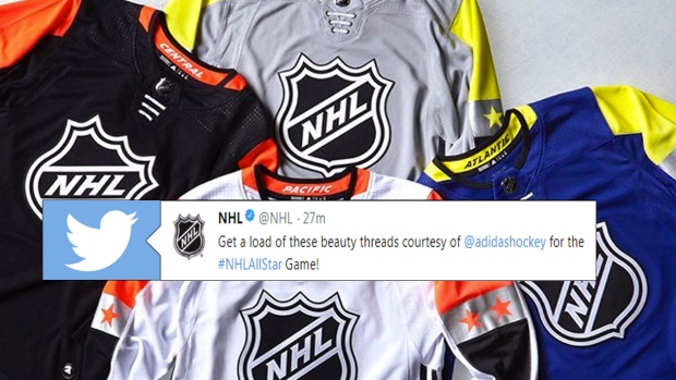 NHL All-Star Game jerseys unveiled