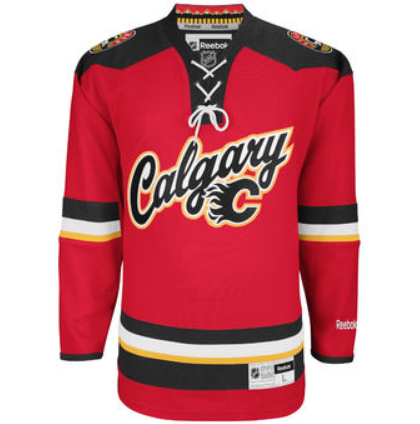 Flames Neon Jersey Concept : r/CalgaryFlames