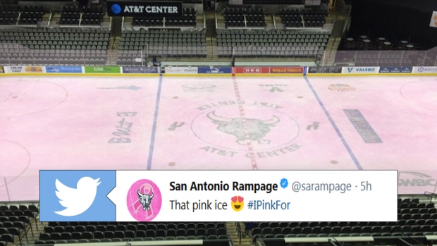 San Antonio Rampage Pink Rink
