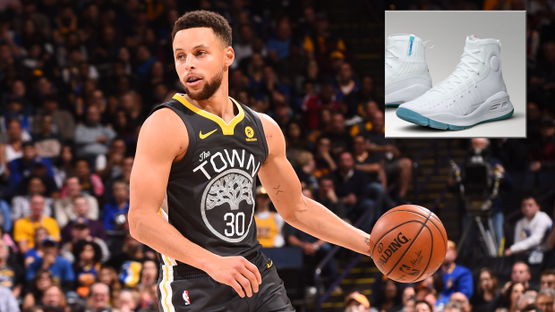 stephen curry wearing under armour shoes